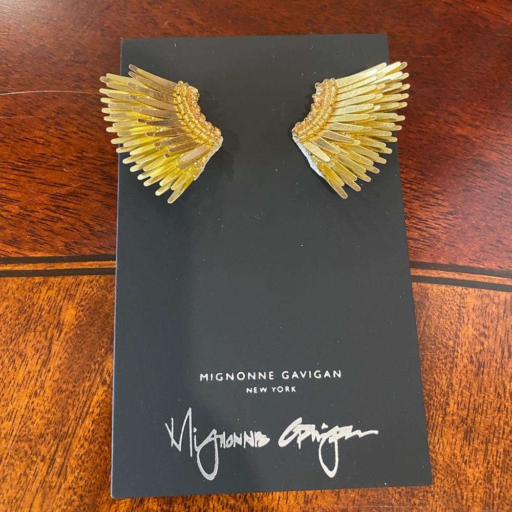 Mingonne Gavigan gold earrings